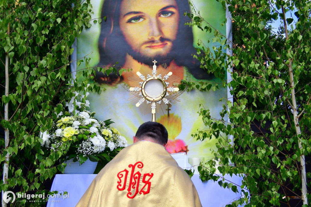 Boże Ciało. Procesje Eucharystyczne przeszły ulicami Biłgoraja