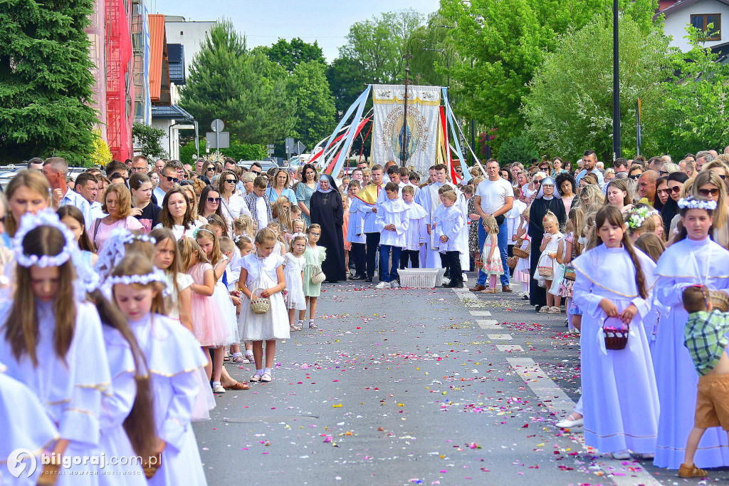 Boże Ciało. Procesje Eucharystyczne przeszły ulicami Biłgoraja