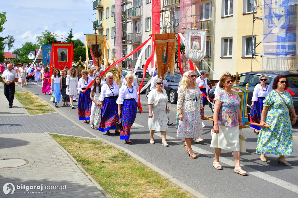 Boże Ciało. Procesje Eucharystyczne przeszły ulicami Biłgoraja