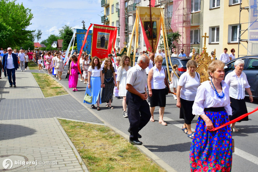 Boże Ciało. Procesje Eucharystyczne przeszły ulicami Biłgoraja