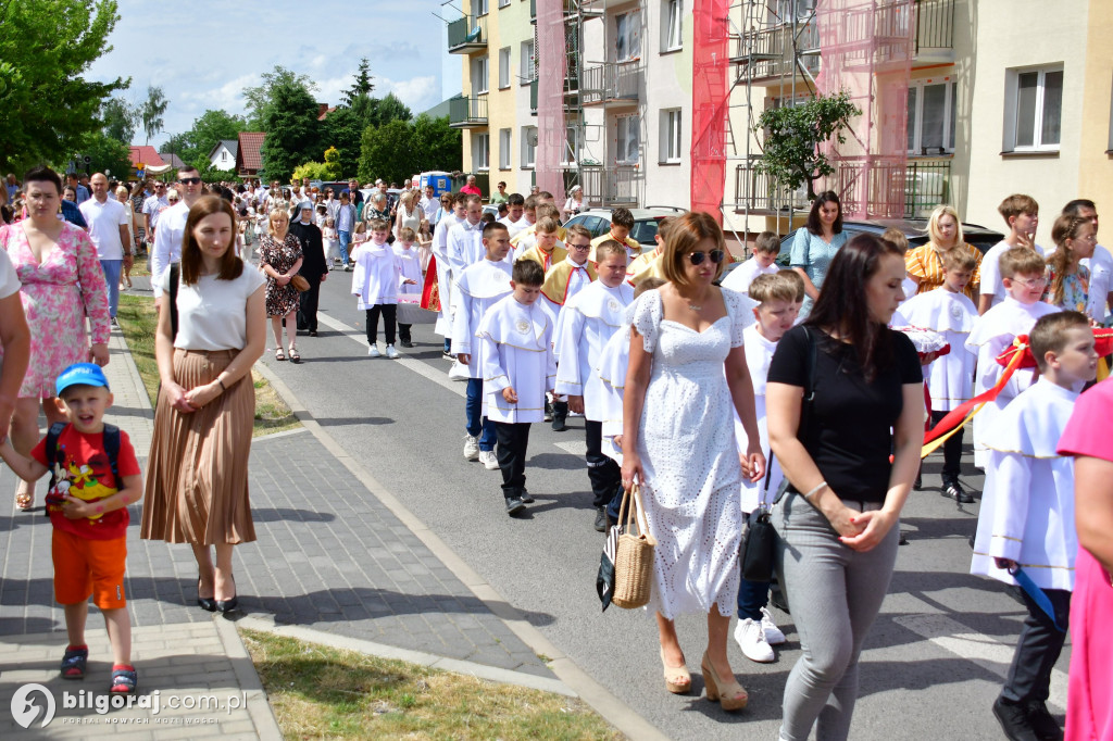 Boże Ciało. Procesje Eucharystyczne przeszły ulicami Biłgoraja