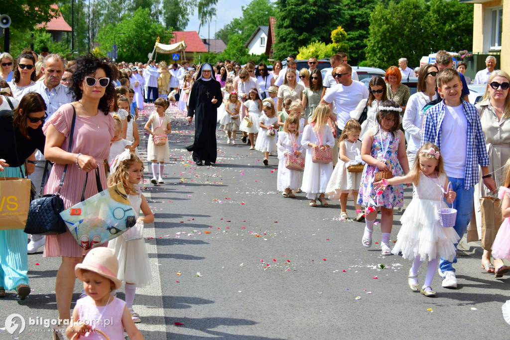 Boże Ciało. Procesje Eucharystyczne przeszły ulicami Biłgoraja