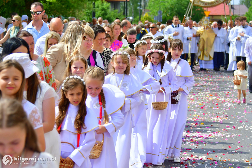 Boże Ciało. Procesje Eucharystyczne przeszły ulicami Biłgoraja