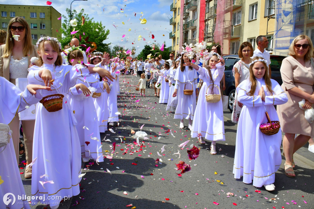 Boże Ciało. Procesje Eucharystyczne przeszły ulicami Biłgoraja