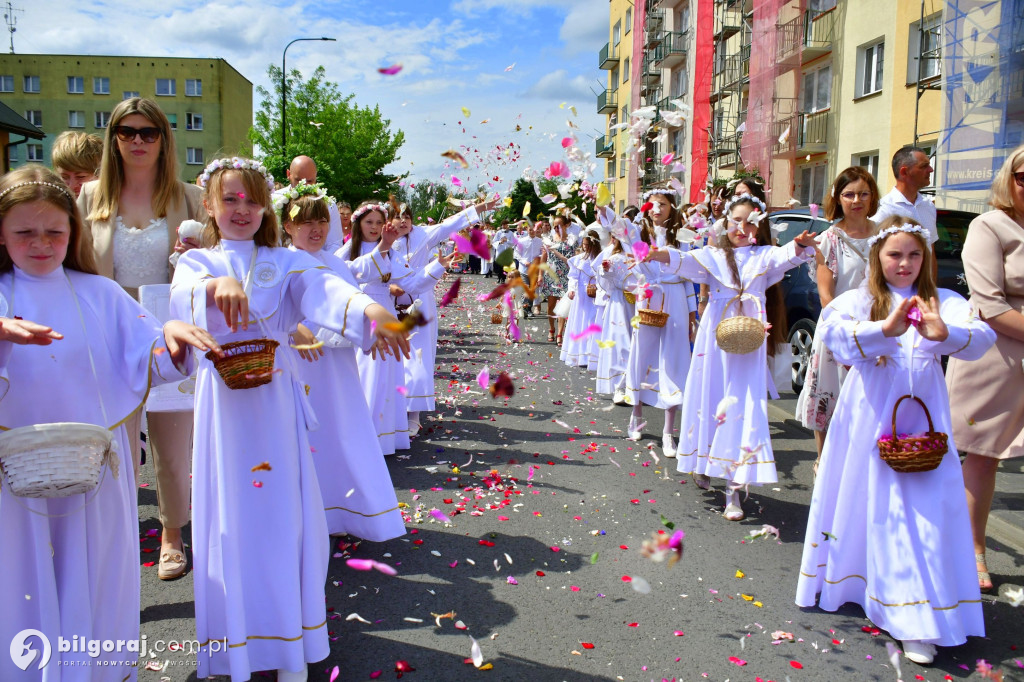 Boże Ciało. Procesje Eucharystyczne przeszły ulicami Biłgoraja