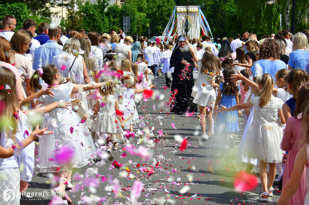 Boże Ciało. Procesje Eucharystyczne przeszły ulicami Biłgoraja