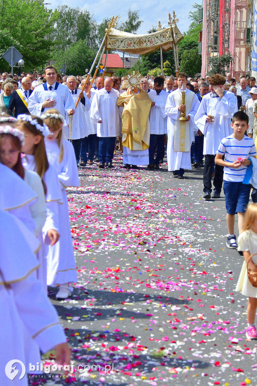Boże Ciało. Procesje Eucharystyczne przeszły ulicami Biłgoraja