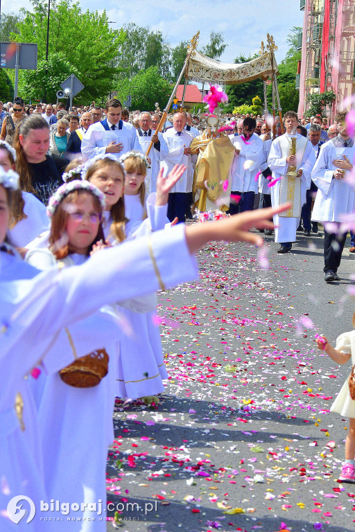 Boże Ciało. Procesje Eucharystyczne przeszły ulicami Biłgoraja