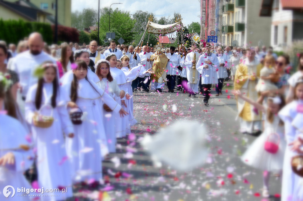 Boże Ciało. Procesje Eucharystyczne przeszły ulicami Biłgoraja