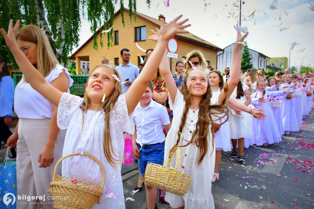 Boże Ciało. Procesje Eucharystyczne przeszły ulicami Biłgoraja
