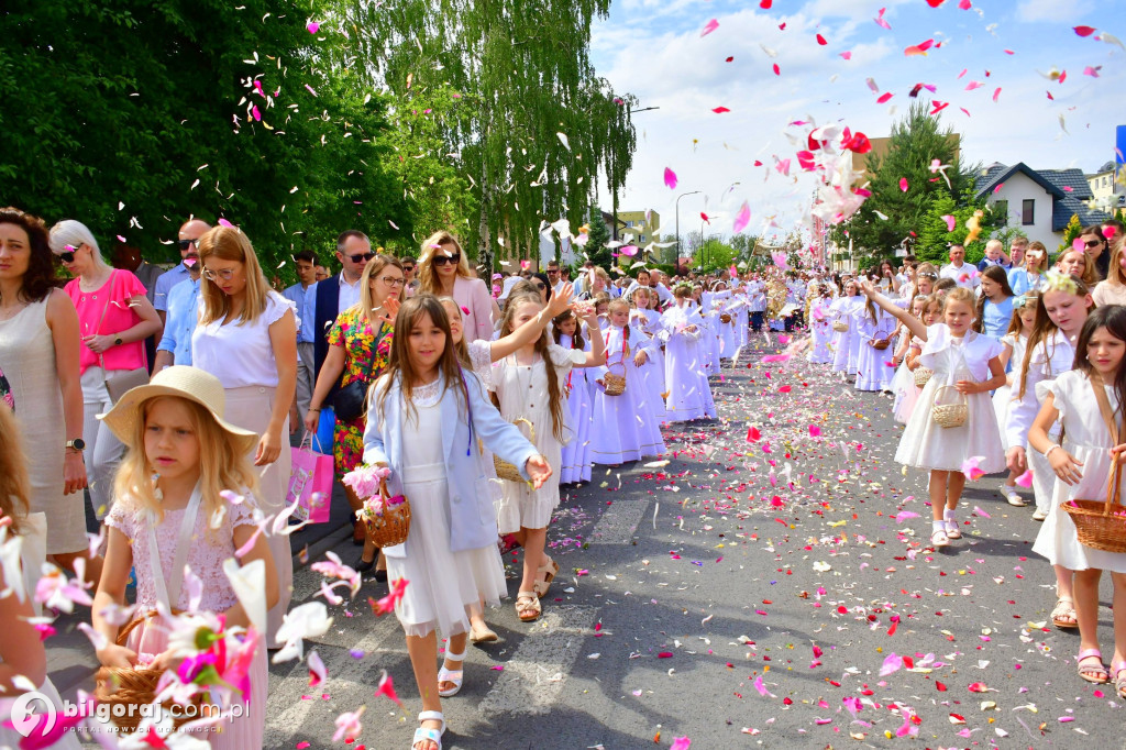 Boże Ciało. Procesje Eucharystyczne przeszły ulicami Biłgoraja