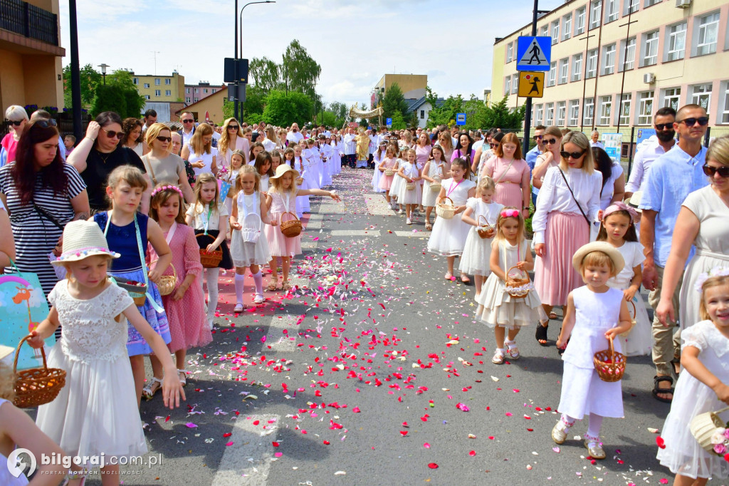 Boże Ciało. Procesje Eucharystyczne przeszły ulicami Biłgoraja