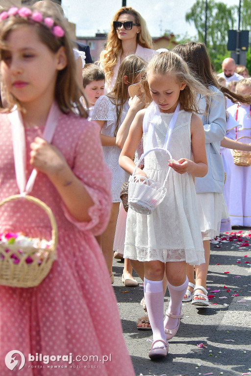Boże Ciało. Procesje Eucharystyczne przeszły ulicami Biłgoraja
