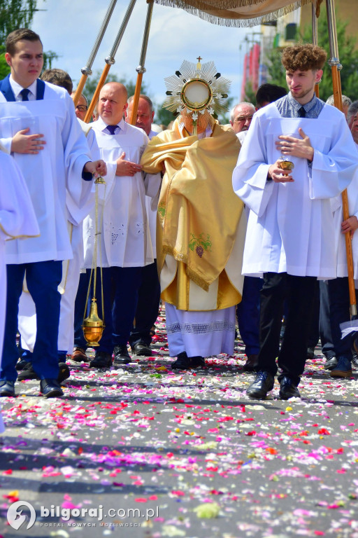 Boże Ciało. Procesje Eucharystyczne przeszły ulicami Biłgoraja