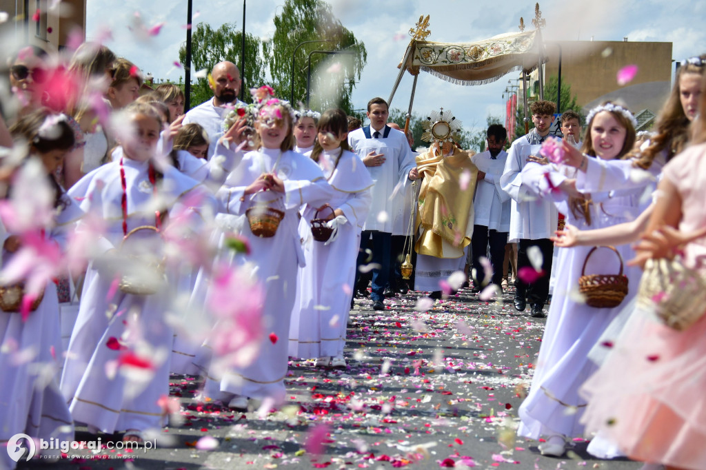 Boże Ciało. Procesje Eucharystyczne przeszły ulicami Biłgoraja