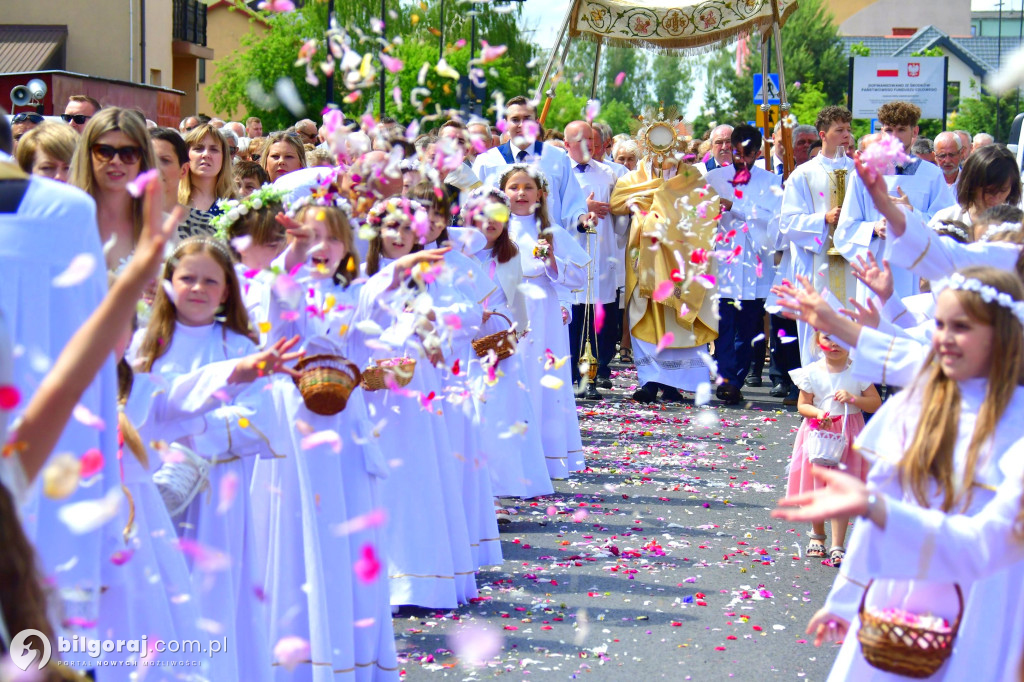 Boże Ciało. Procesje Eucharystyczne przeszły ulicami Biłgoraja
