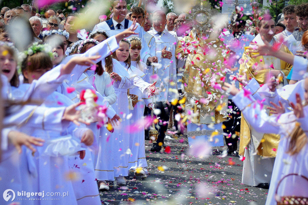 Boże Ciało. Procesje Eucharystyczne przeszły ulicami Biłgoraja