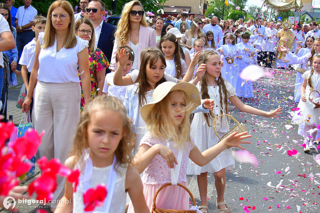 Boże Ciało. Procesje Eucharystyczne przeszły ulicami Biłgoraja
