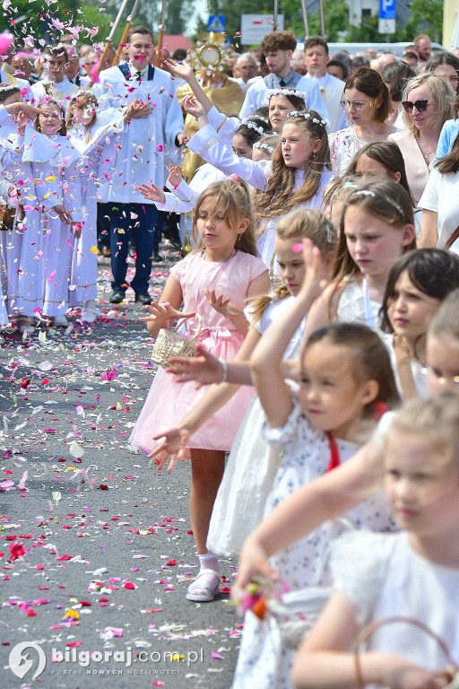 Boże Ciało. Procesje Eucharystyczne przeszły ulicami Biłgoraja