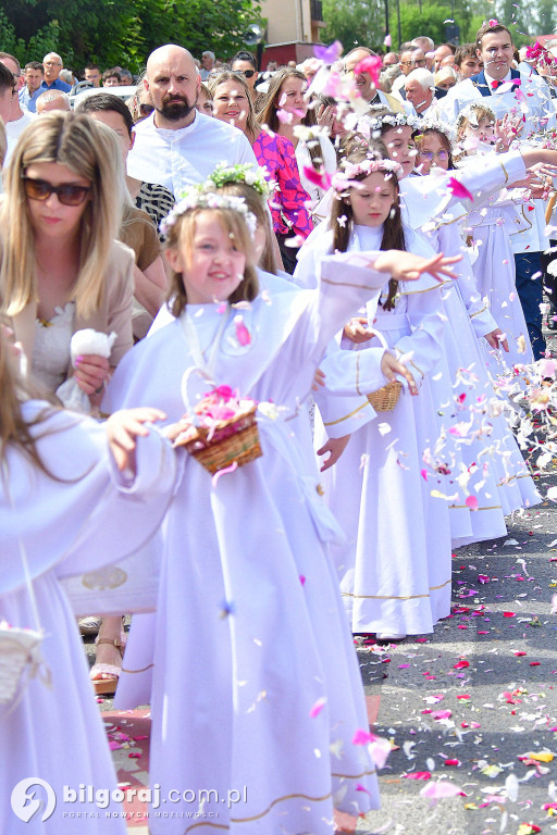 Boże Ciało. Procesje Eucharystyczne przeszły ulicami Biłgoraja