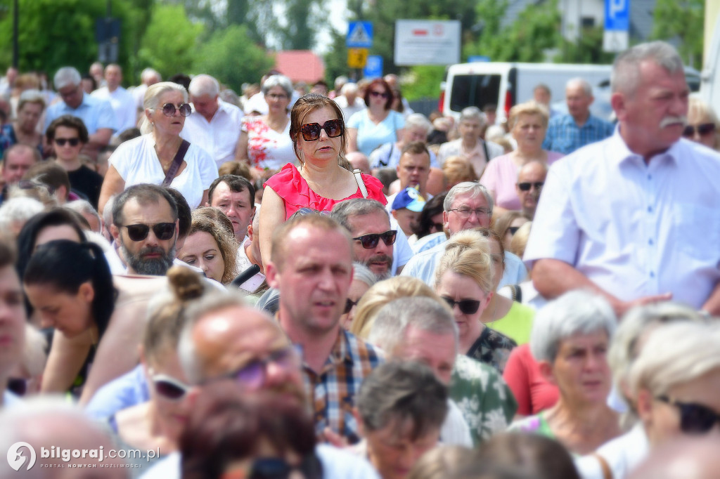 Boże Ciało. Procesje Eucharystyczne przeszły ulicami Biłgoraja