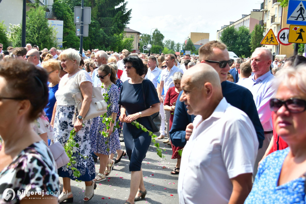 Boże Ciało. Procesje Eucharystyczne przeszły ulicami Biłgoraja