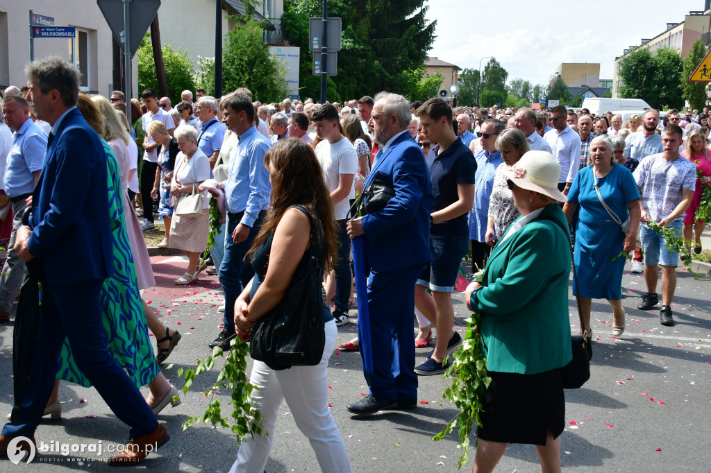 Boże Ciało. Procesje Eucharystyczne przeszły ulicami Biłgoraja