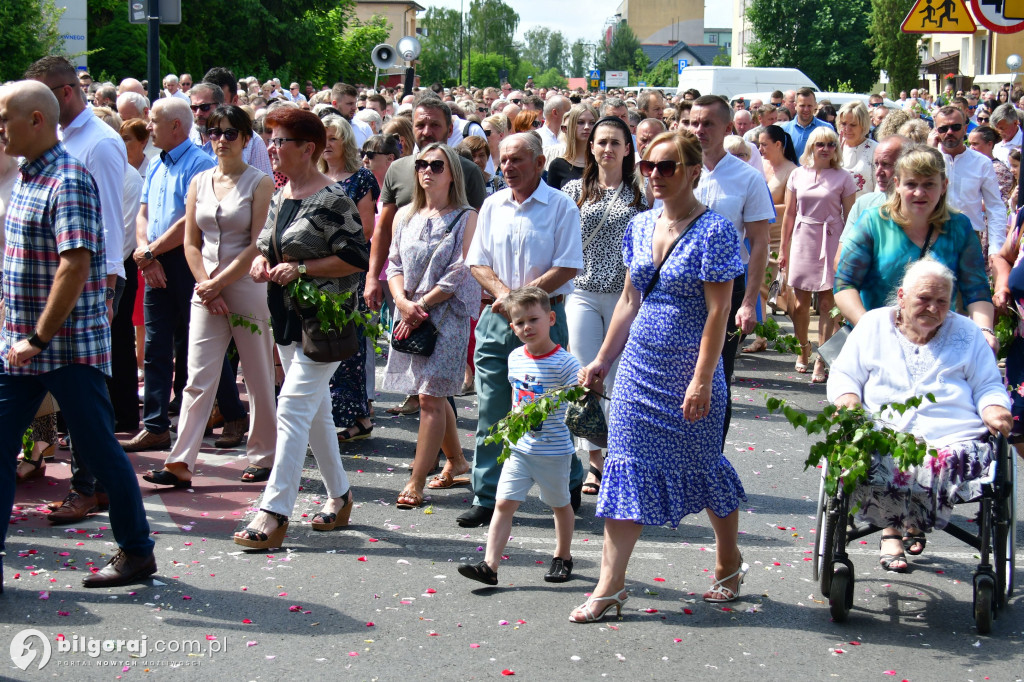 Boże Ciało. Procesje Eucharystyczne przeszły ulicami Biłgoraja