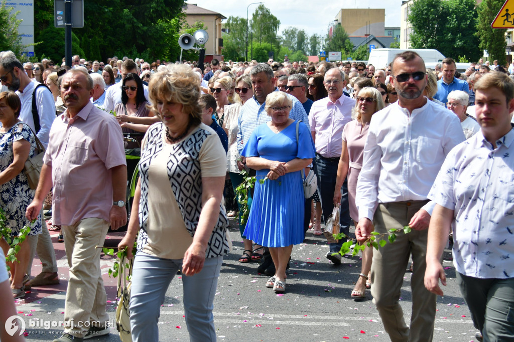 Boże Ciało. Procesje Eucharystyczne przeszły ulicami Biłgoraja