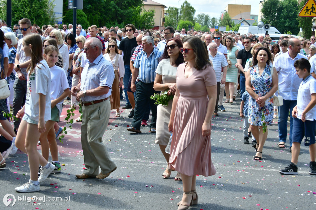 Boże Ciało. Procesje Eucharystyczne przeszły ulicami Biłgoraja