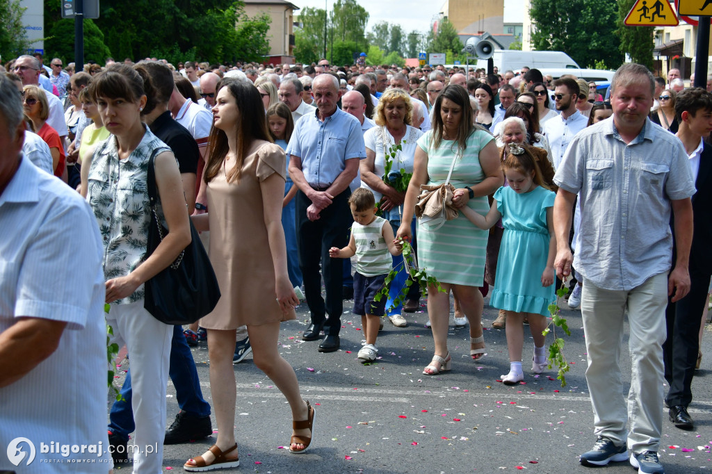 Boże Ciało. Procesje Eucharystyczne przeszły ulicami Biłgoraja