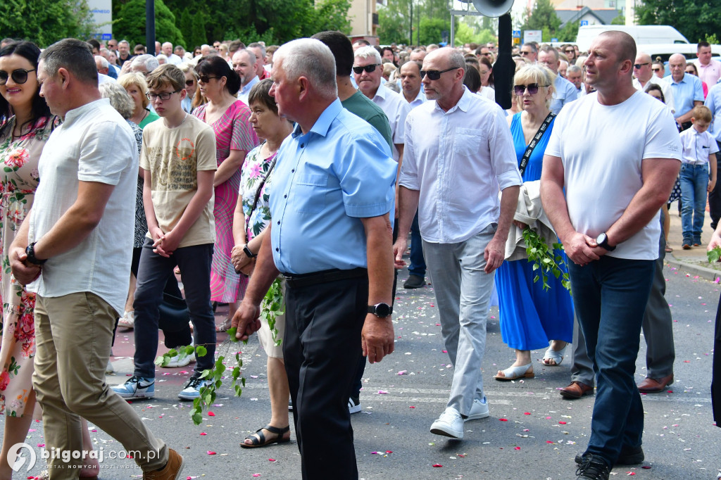 Boże Ciało. Procesje Eucharystyczne przeszły ulicami Biłgoraja