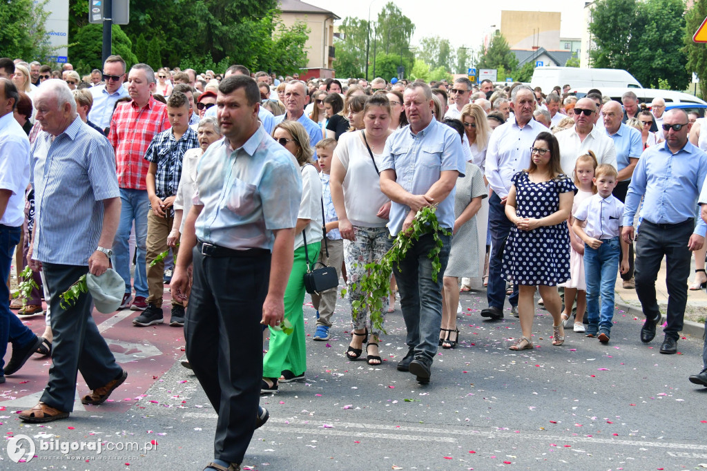 Boże Ciało. Procesje Eucharystyczne przeszły ulicami Biłgoraja