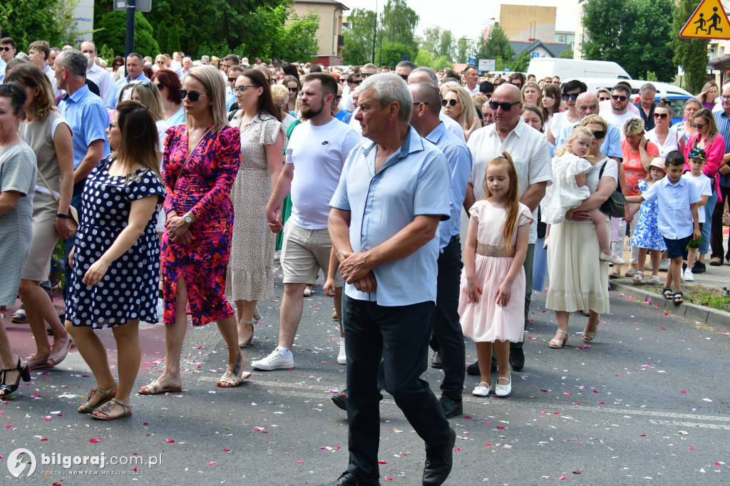 Boże Ciało. Procesje Eucharystyczne przeszły ulicami Biłgoraja