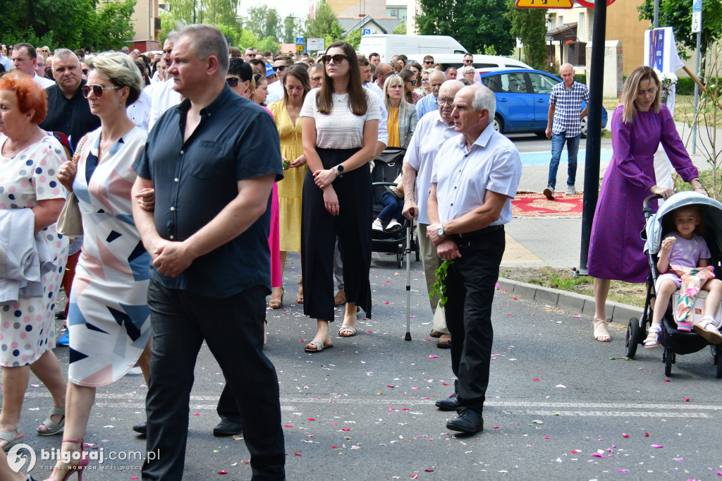 Boże Ciało. Procesje Eucharystyczne przeszły ulicami Biłgoraja