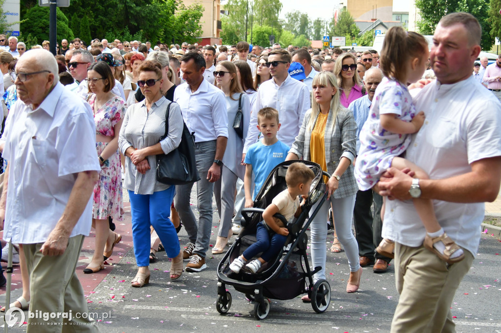 Boże Ciało. Procesje Eucharystyczne przeszły ulicami Biłgoraja
