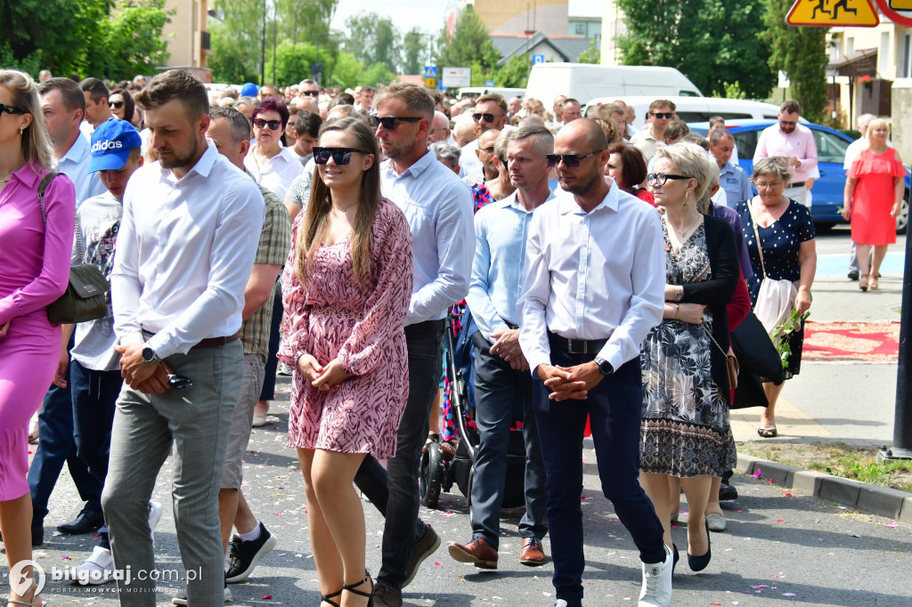 Boże Ciało. Procesje Eucharystyczne przeszły ulicami Biłgoraja