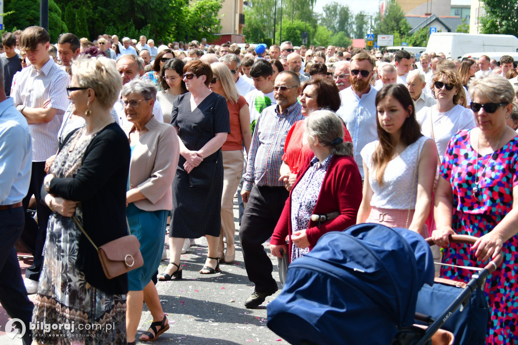 Boże Ciało. Procesje Eucharystyczne przeszły ulicami Biłgoraja