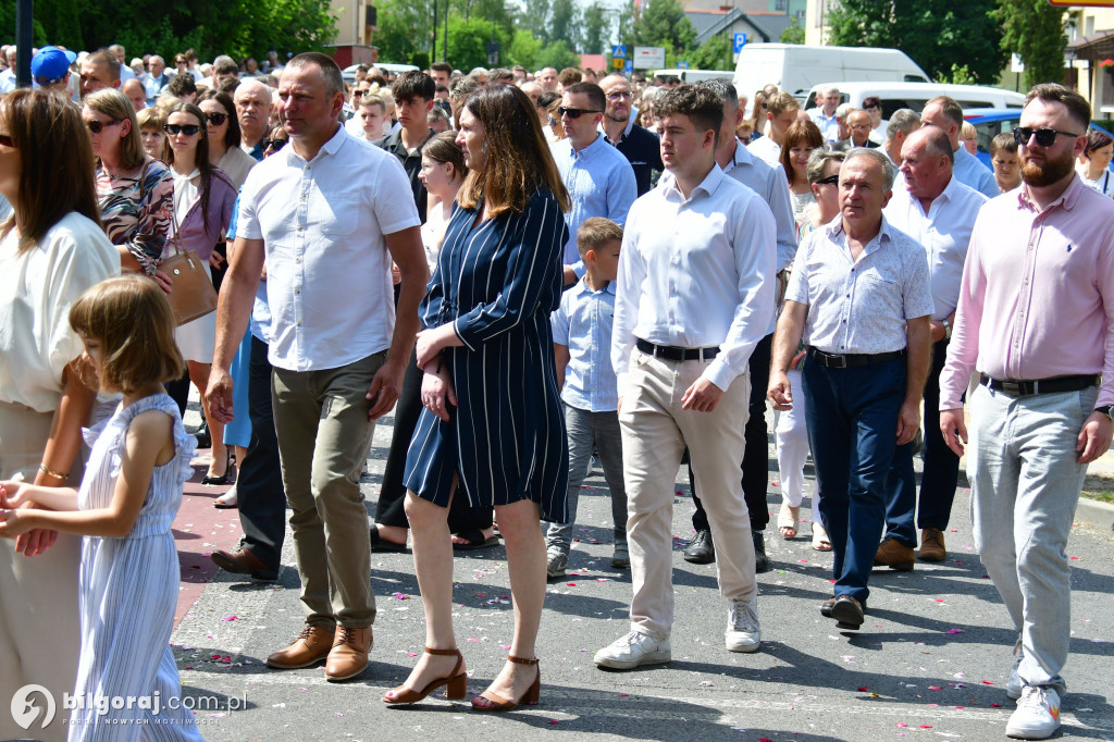 Boże Ciało. Procesje Eucharystyczne przeszły ulicami Biłgoraja