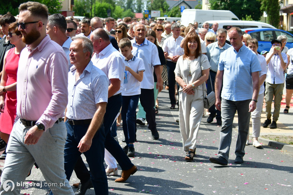 Boże Ciało. Procesje Eucharystyczne przeszły ulicami Biłgoraja