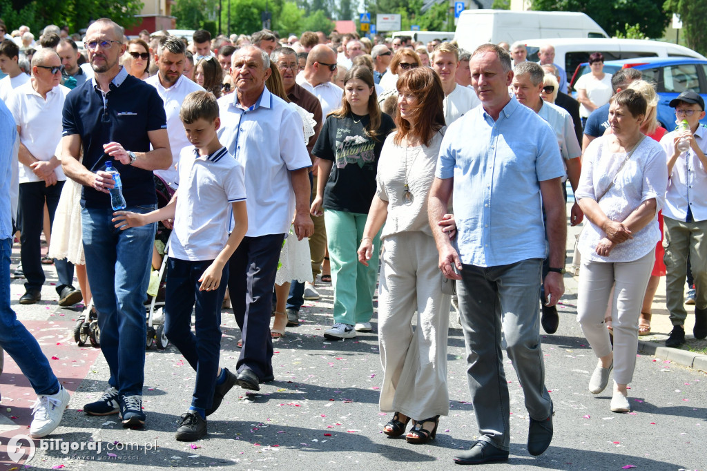 Boże Ciało. Procesje Eucharystyczne przeszły ulicami Biłgoraja