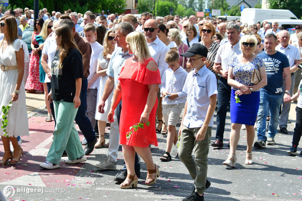 Boże Ciało. Procesje Eucharystyczne przeszły ulicami Biłgoraja