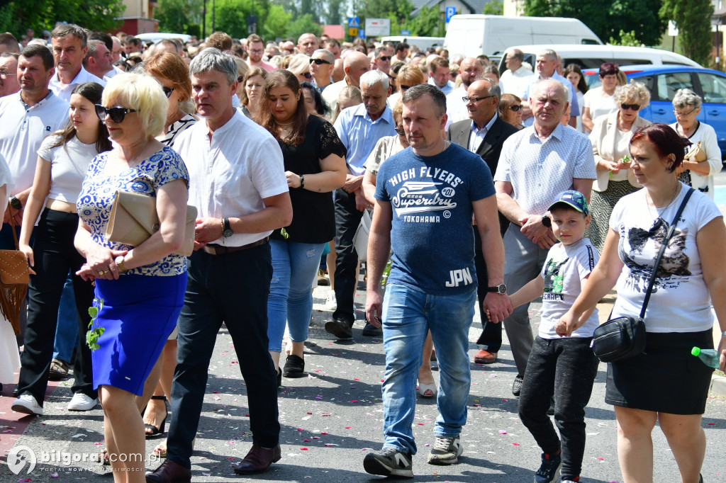 Boże Ciało. Procesje Eucharystyczne przeszły ulicami Biłgoraja