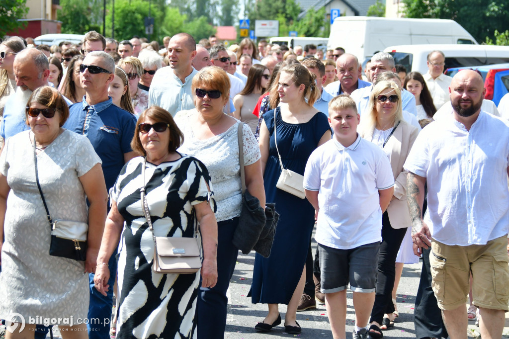 Boże Ciało. Procesje Eucharystyczne przeszły ulicami Biłgoraja