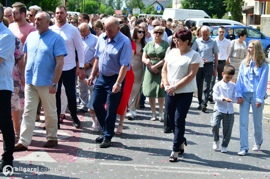 Boże Ciało. Procesje Eucharystyczne przeszły ulicami Biłgoraja