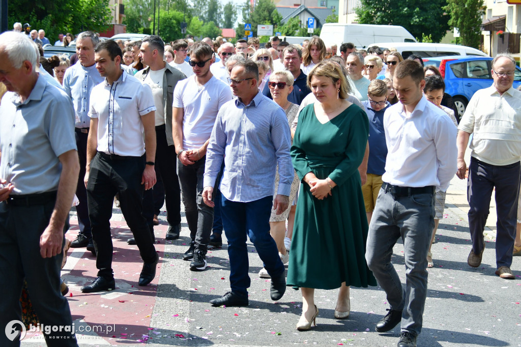 Boże Ciało. Procesje Eucharystyczne przeszły ulicami Biłgoraja