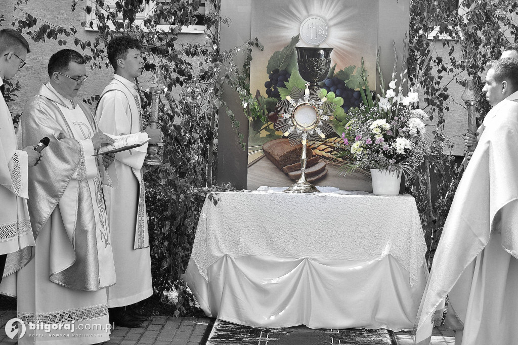 Boże Ciało. Procesje Eucharystyczne przeszły ulicami Biłgoraja