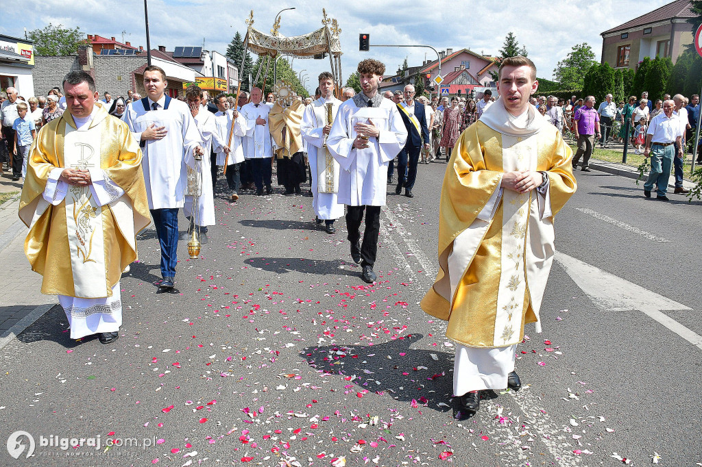 Boże Ciało. Procesje Eucharystyczne przeszły ulicami Biłgoraja
