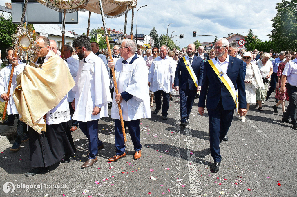 Boże Ciało. Procesje Eucharystyczne przeszły ulicami Biłgoraja