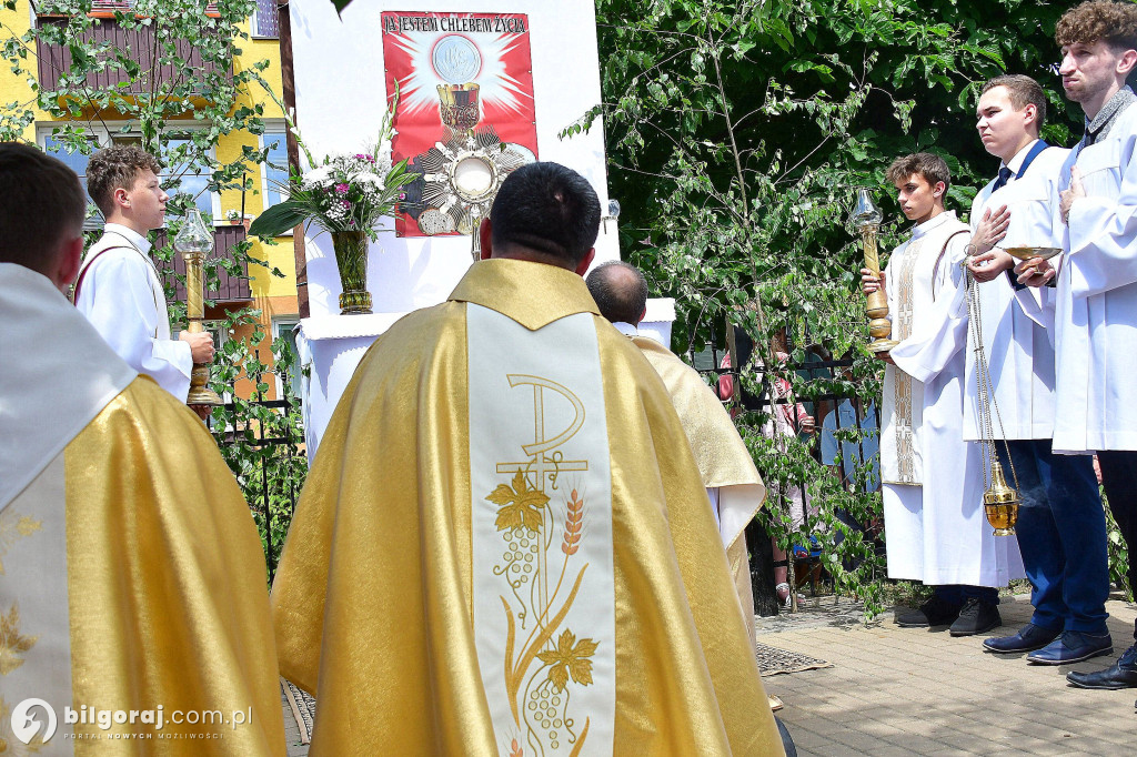 Boże Ciało. Procesje Eucharystyczne przeszły ulicami Biłgoraja